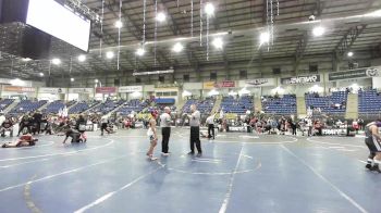 106 lbs Quarterfinal - Kingkade Moreno Cormier, Team Aggression vs Cruz Lucero, Duran Elite