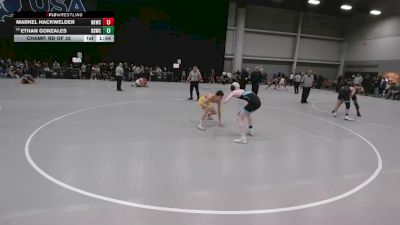 132 lbs Champ. Rd Of 32 - Ethan Gonzales, Dead Shot Wrestling Club vs Markel Hackwelder, Bad Karma Wrestling Club