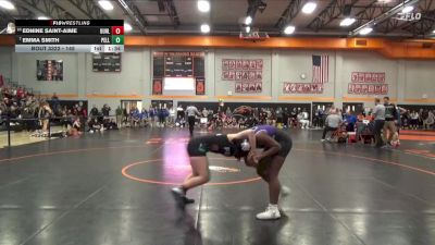 145 lbs 7th Place Match - Emma Smith, Pella vs Ednine Saint-Aime, Burlington
