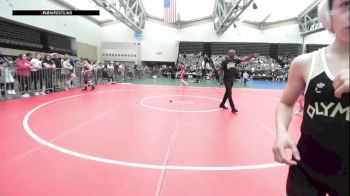 87-J lbs Consi Of 4 - Baine Kitchen, Old Bridge Wrestling Club vs Rocco Bulfoni, Olympic