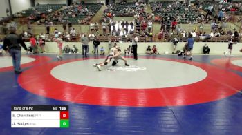 100 lbs Consi Of 8 #2 - Elem Chambers, Patriot Wrestling Club vs Jeffery Hodge, Dendy Trained Wrestling