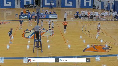 Replay: Roger Williams vs USCGA | Sep 18 @ 6 PM