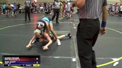 116 lbs Round 3 (8 Team) - Rain Scott, WOW vs Alexis Fischer, Beast Mode WA Pink