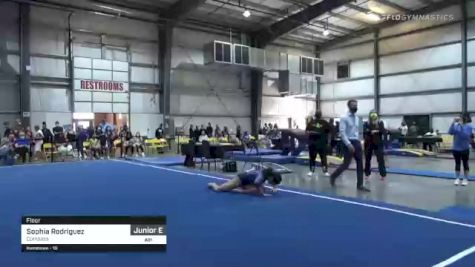 Sophia Rodriguez - Floor, Compass - 2021 Region 1 Women's Championships