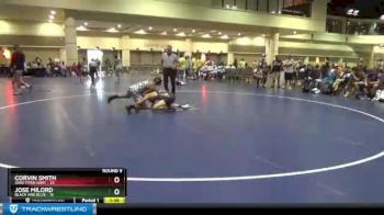 152 lbs Round 9 (10 Team) - Corvin Smith, Ohio Titan Gray vs Jose Milord, Black And Blue