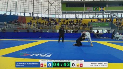 PATRICIA FONSECA REIS vs JULIANA MARY DA SILVA PEREIRA 2026 FPJJ Circuito Paulista GI Etapa 3