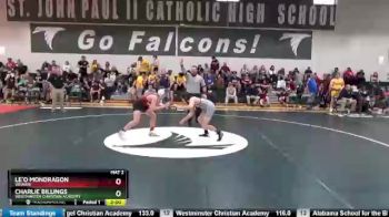 113 lbs Round 6 - Le`o Mondragon, Weaver vs Charlie Billings, Westminster Christian Academy