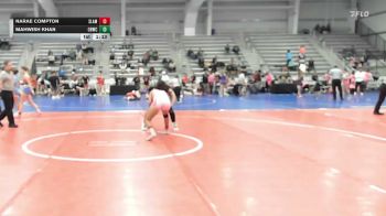 132 lbs Rr Rnd 3 - NaRae Compton, Slam Factory Pink - HSG vs Mahwish Khan, OBWC Superheros Rambeau - HSG