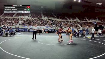 235-D1 1st Place Match - Daesiah Varner, Cienega vs Aryah Clark, Sierra Linda High School