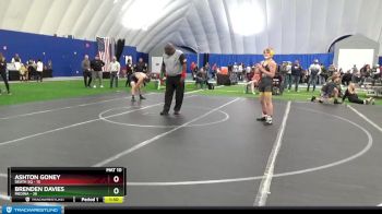 110 lbs Round 3 (10 Team) - Ashton Goney, Death Sq vs Brenden Davies, Medina