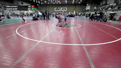 175 lbs Quarterfinal - Joseph Jeter, Edmond North vs Cole Sackett, St. Michael The Archangel