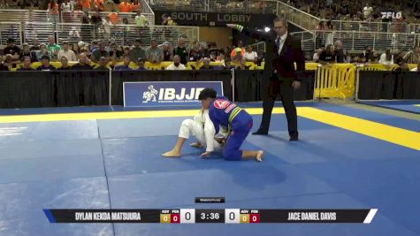 Dylan Kekoa Matsuura vs Jace Daniel Davis 2025 Pan Kids Jiu-Jitsu IBJJF Championship