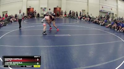 150 lbs Round 2 (6 Team) - Samson Castillo, Idaho vs Carter Giancola, Kansas Rattlers