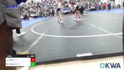 105 lbs Rr Rnd 5 - Jason Lewis, Tiger Trained Wrestling vs Marleigh Baldwin, Broken Arrow