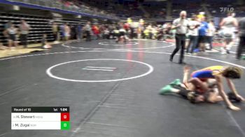 78 lbs Round Of 16 - Harper Stewart, McGuffey vs Mia Zugai, Norwin