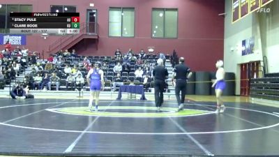 117 lbs Quarterfinal - Clare Booe, King University vs Stacy Pule, Allen