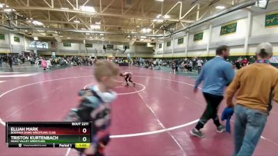 75 lbs Cons. Round 2 - Triston Kurtenbach, Sioux Valley Wrestling vs Elijah Mark, Bowman Dawg Wrestling Club