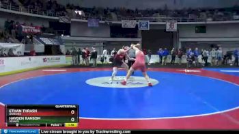 1 lbs Quarterfinal - Hayden Ransom, Weaver vs Ethan Thrash, Ohatchee