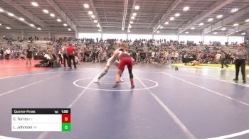 160 lbs Quarterfinal - Claudio (CJ) Torres, FL vs Landen Johnson, OH