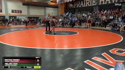 130-135 A Round 1 - Payton Finney, Prairie, Cedar Rapids vs Melora Osai, Western Dubuque