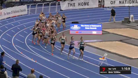 High School Girls' 3200m, Prelims 1
