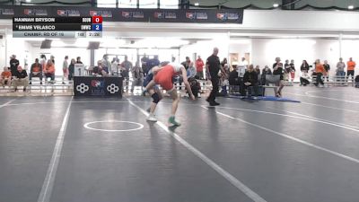 138 lbs Champ. Rd Of 16 - Hannah Bryson, Boston University vs Emme Velasco, Devils Women's Wrestling Club At Arizona State University