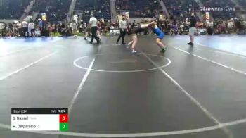 130 lbs Quarterfinal - Skyler Gassel, Team Thunder vs Maria Delpalacio, Nevada Elite