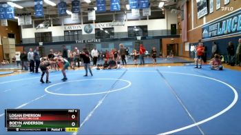 86-91 lbs Round 2 - Logan Emerson, Talons Wrestling Club vs Boeyn Anderson, SYRACUSE