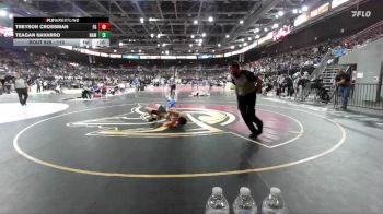 113 lbs Cons. Round 3 - Teagan Navarro, Nampa vs Treyson Crossman, Forest Grove