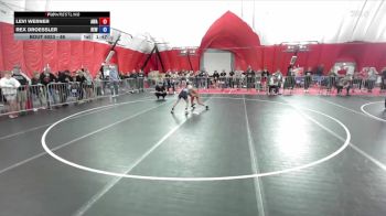 86 lbs Champ. Round 1 - Levi Werner, Askren Wrestling Academy vs Rex Droessler, RT Elite Wrestling