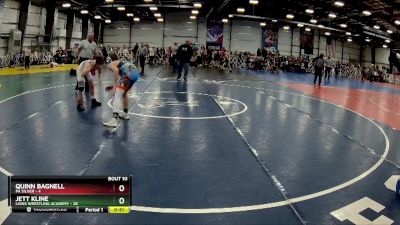 100 lbs Rd# 6- 9:00am Saturday Final Pool - Jett Kline, Lions Wrestling Academy vs Quinn Bagnell, PA Silver