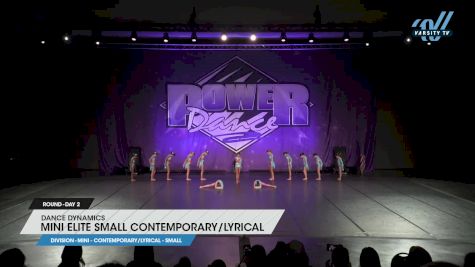 Dance Dynamics - Mini Elite Small Contemporary/Lyrical [2025 Mini - Contemporary/Lyrical - Small Day 2] 2025 Power Dance Grand Nationals