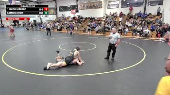 157 lbs Cons. Round 1 - Jacob Hibbard, Wisconsin-Oshkosh vs Damion Jones, Huntingdon
