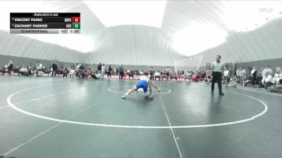 133 lbs Quarterfinal - Vincent Paino, Unattached - Purdue vs Zachary Parker, Glenville State