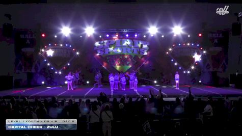 Capital Cheer - Zulu [2026 L1 Youth - D2 - B Day 2] 2026 Spirit Sports Myrtle Beach Nationals
