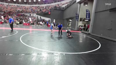 120 lbs Quarterfinal - Magdalyn Burns, Bad River vs Holly Wollin, Parkview Albany Youth Wrestling