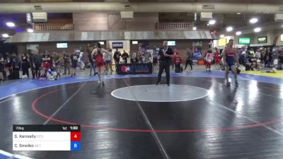 70 kg Cons 4 - Shane Kennelly, City Kids Wrestling Club. Inc. vs Christopher Smolko, US Territory