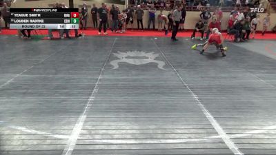 90_B lbs Round Of 32 - Teague Smith, Ringgold vs Louden Radtke, Edinboro