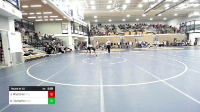 157 lbs Round Of 32 - Jack Pletcher, Pittsburgh vs Amaan Gulacha, Michigan