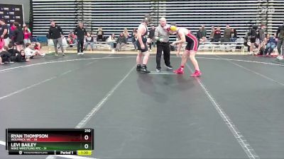 210 lbs Round 5 (10 Team) - Levi Bailey, Noke Wrestling RTC vs Ryan Thompson, Wolfpack WC