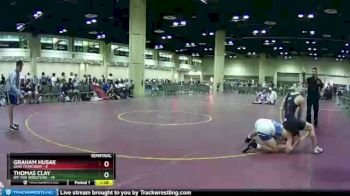 132 lbs Semis & Wb (16 Team) - Thomas Clay, Rip Tide Wrestling vs Graham Husak, Ohio Titan Gray