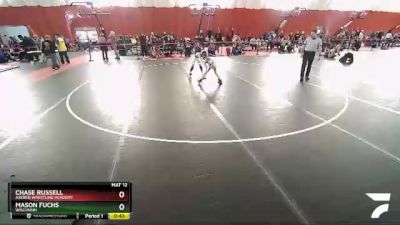 63 lbs Cons. Round 3 - Mason Fuchs, Wisconsin vs Chase Russell, Askren Wrestling Academy