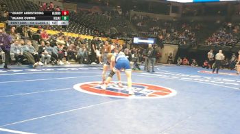 150 Class 3 lbs Cons. Round 2 - Brady Armstrong, Hillsboro vs Blaine Curtis, Helias Catholic