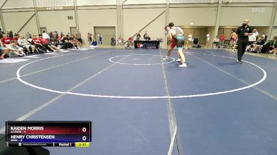 215 lbs Round 2 (8 Team) - Kaiden Morris, Illinois vs Henry Christensen, Iowa