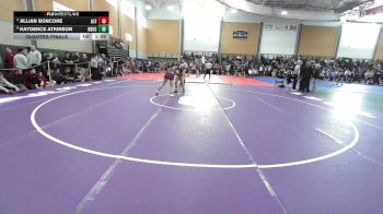165 lbs Quarterfinal - Jillian Boncore, Alvirne vs Kaydence Atkinson, New Britain