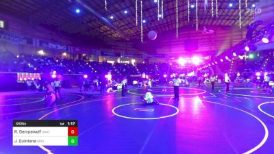 120 lbs Quarterfinal - Ryder Dempewolf, Unattached vs Juan Julian Quintana, Brighton WC