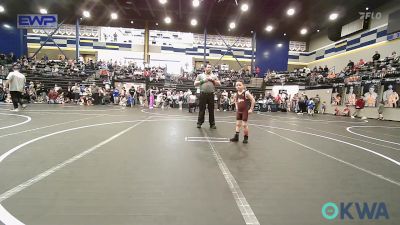 55 lbs Quarterfinal - Ezra BARCELO, Elgin Wrestling vs Jaxxe Madrid, Chickasha Youth Wrestling