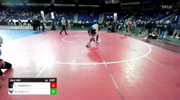 138 lbs Consi Of 32 #1 - Lukas Fondulis, Saugus/Peabody vs Sonny Cruz, Springfield Central