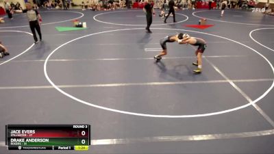 92 lbs Round 3 (4 Team) - Drake Anderson, Rogers vs Jace Evers, Stillwater