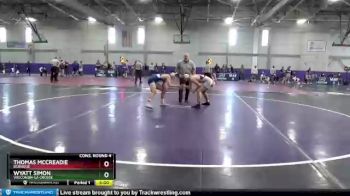 174 lbs Cons. Round 4 - Thomas McCreadie, Dubuque vs Wyatt Simon, Wisconsin-La Crosse